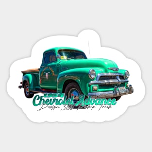 1954 Chevrolet Advance Design 3100 Pickup Truck Sticker